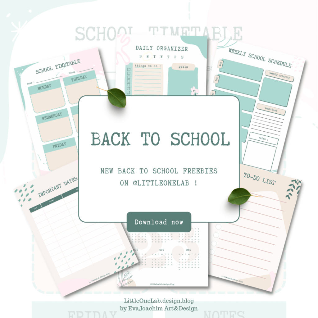 New 2023 Back to School&nbsp;freebies!
